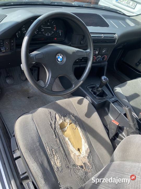 Bmw e34 525i M20B25 1988r na czarnych blachach Jaworzno