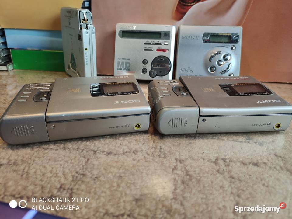 zestaw uszkodzonych MD Sony Grabowo