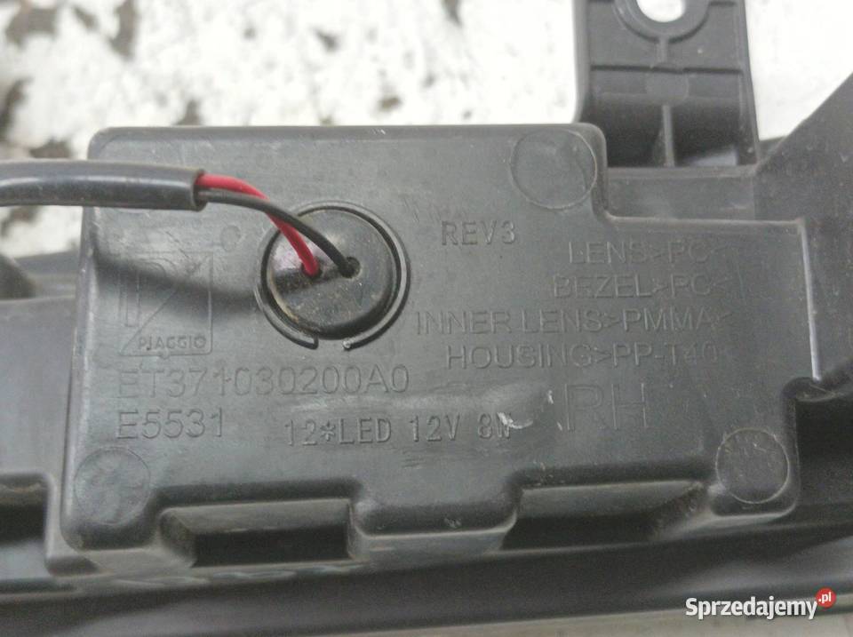 LAMPA PRZÓD HALOGEN PRAWY PRZÓD DRL 31901001203 świętokrzyskie sprzedam