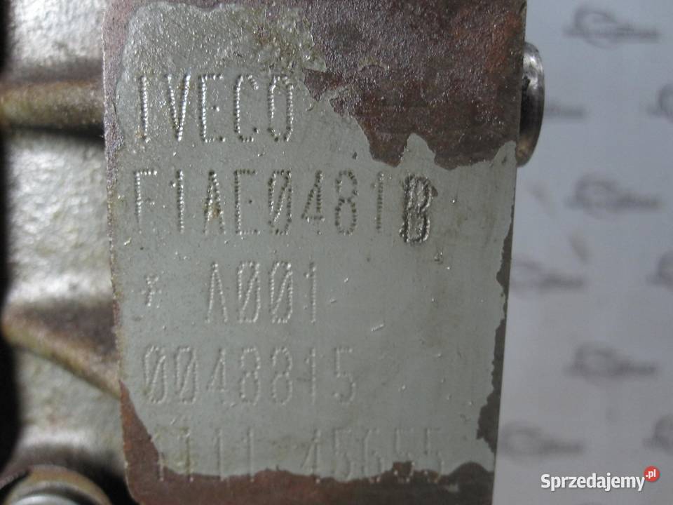 IVECO 23 HPI F1AE0481B 116 06r silnik z pompą osobowe