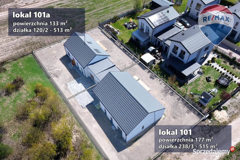 Dom 102 m parteru 43 m poddasza PKP 1 gm Błonie bliźniak mazowieckie