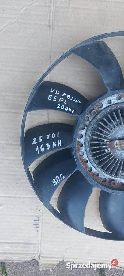 Wentylator chłodnicy wiskoza VW PASSAT B5 FL 25 Szczecin
