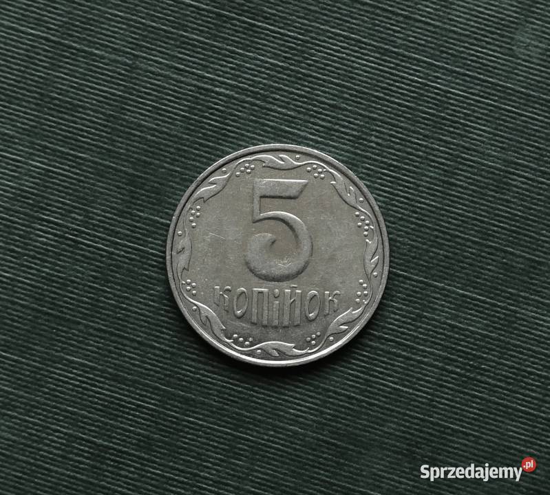 Ukraina 5 kopiejek 2005r Gliwice sprzedam