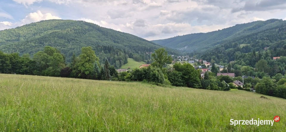 Widokowa działka odkryj spokój w Beskidach Brenna