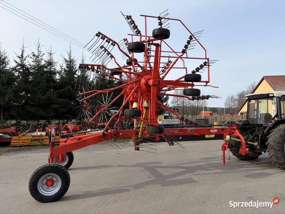 Zgrabiarka 2 karuzelowa Kuhn GA 8121 MASTERDRIVE Zgrabiarki i przetrząsacze Myszyniec