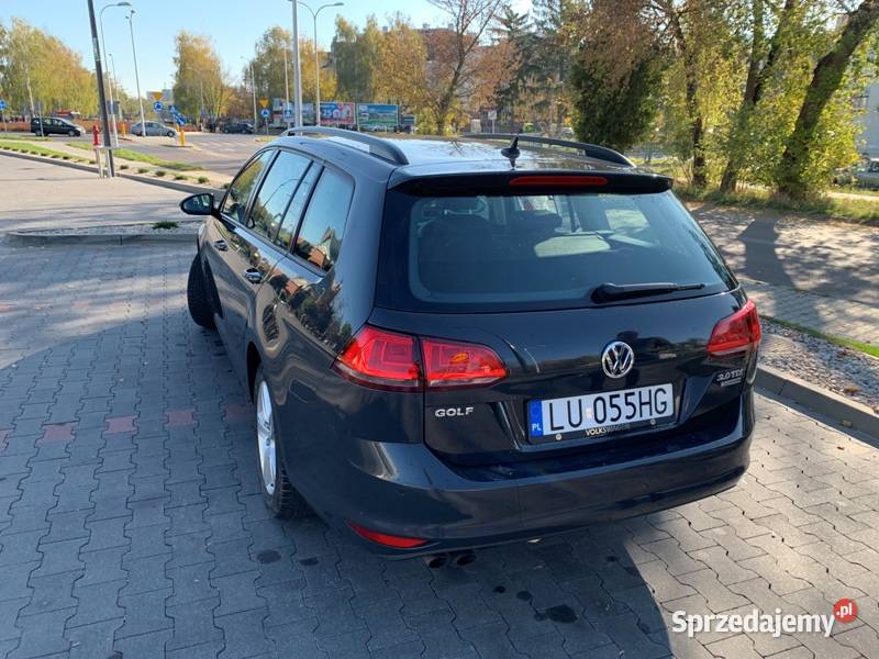 VW Golf 7 VII 20TDI 150 DSG Kombi Serwis odtwarzacz DVD lubelskie Lublin