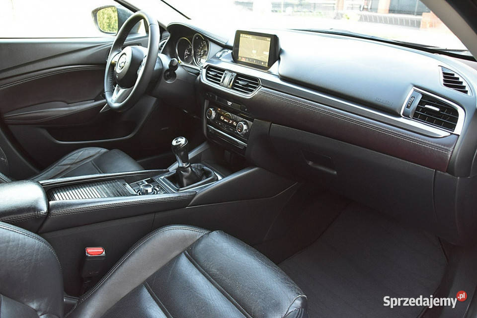 Mazda 6 22D 150 Skóra Ful Led Navi Gwarancja III Kombi