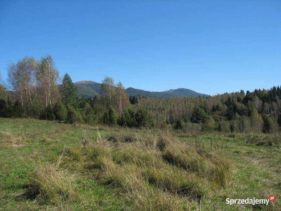 Piękna działka leśna Bieszczady