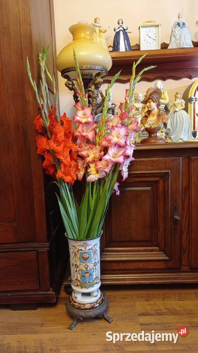 Wazon donica porcelanowa brązu kujawsko-pomorskie