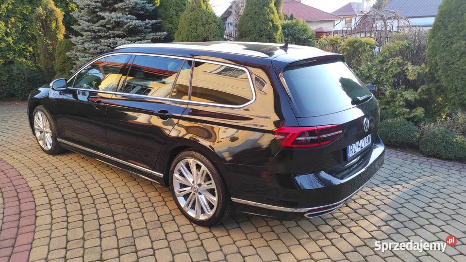 Passat Rline 2015 kombi welurowa tapicerka podkarpackie Rzeszów