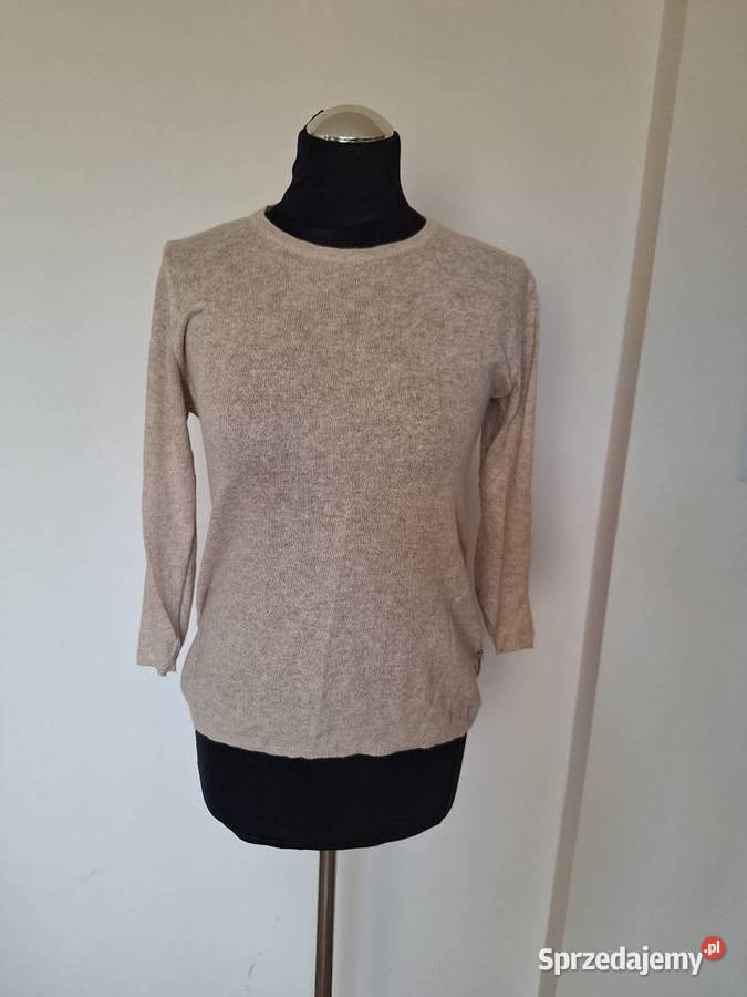 Piękny pastelowy delikatny sweter Zara 38 miły Kraków