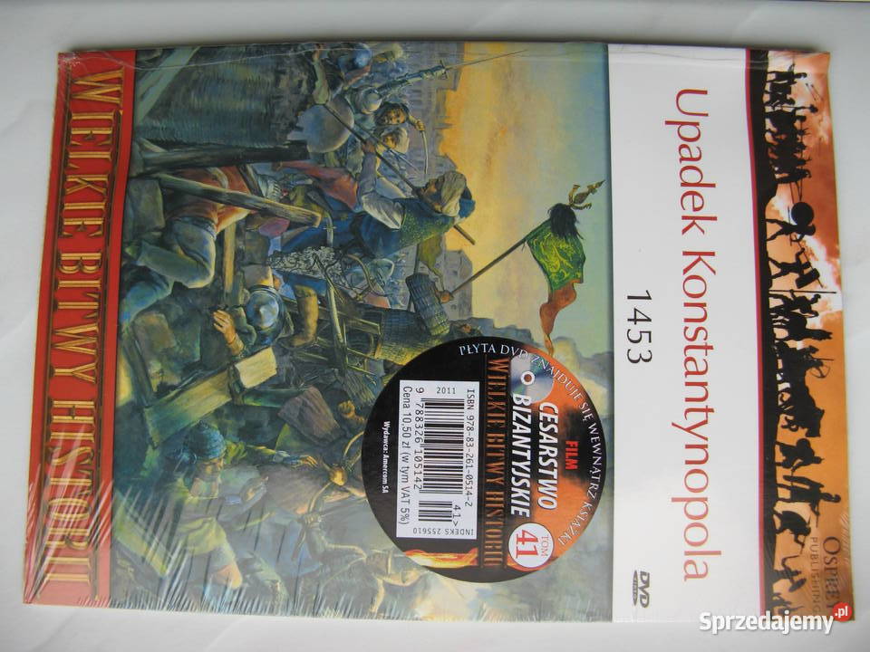 Osprey: Upadek Konstantynopola 1453, książka + film DVD/Nowa