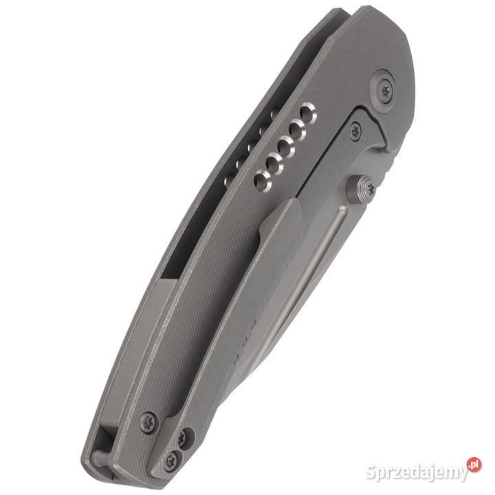 Nóż składany WE Knife Trogon Gray Titanium Akcesoria, narzędzia i noże mazowieckie