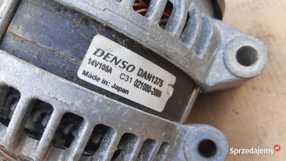 alternator Denso 105A Honda Accord 24 0210802080 Motoryzacja Dębno