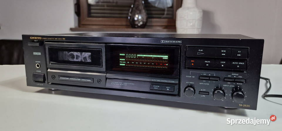 Onkyo TA2630 TA 2630 magnetofon tapedeck casette Międzychód
