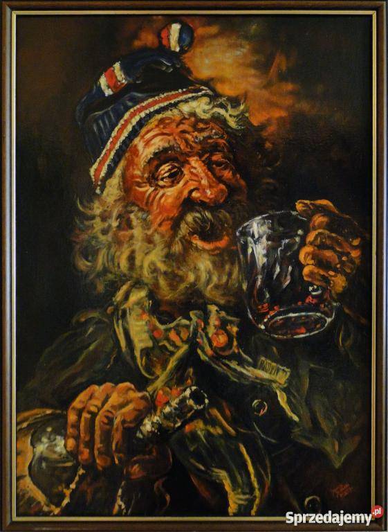 OBRAZ OLEJNY PŁÓTNO 50 x 70 Malarstwo Lubin sprzedam