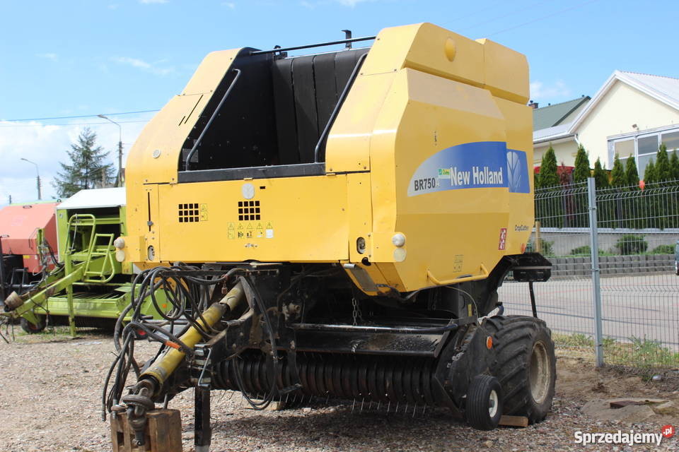 Prasa pasowa Holland BR 750 A Crop Cutter 2006r Owijanie sznurkiem Sokoły