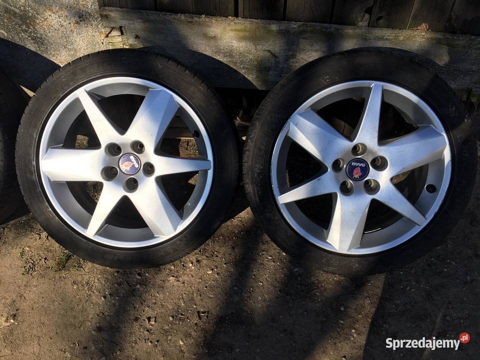 FELGI ALUMINIOWE 17 SAAB 93 95 Opel ALU46 Małdyty