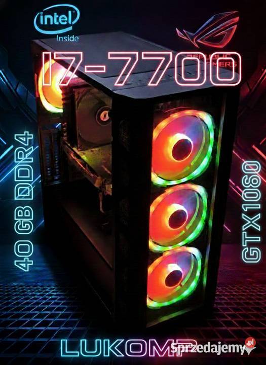 PC GAMING I77700GTX1060Ram 40GB DDR4SSD Przygodziczki