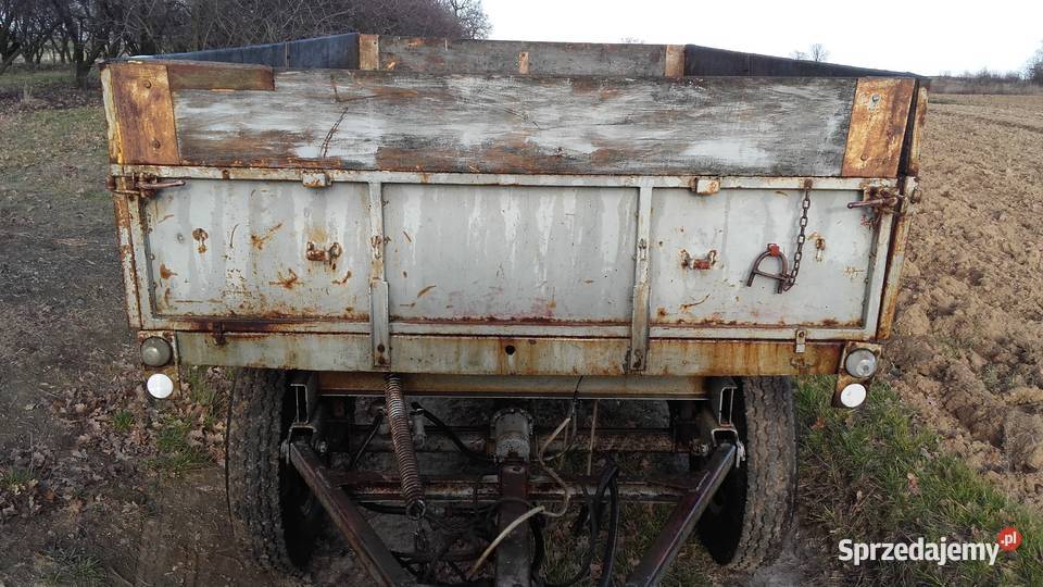 PRZYCZEPA ROLNICZA AUTOSAN D46 nieuszkodzony Jastków