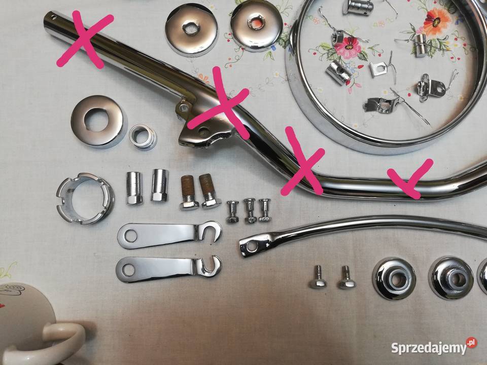 WFM WSK jawka Dniepr nowe chromy Dąbie