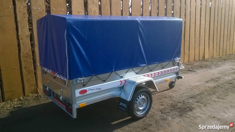 Przyczepa 235x125 750DMC Plandeka 120 Raty Przyczepy Stargard