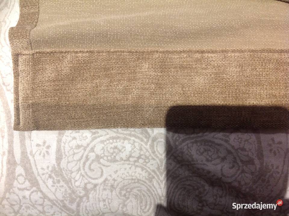 Zasłona Zaciemniająca 140x 217 beżowy Nowa Sól