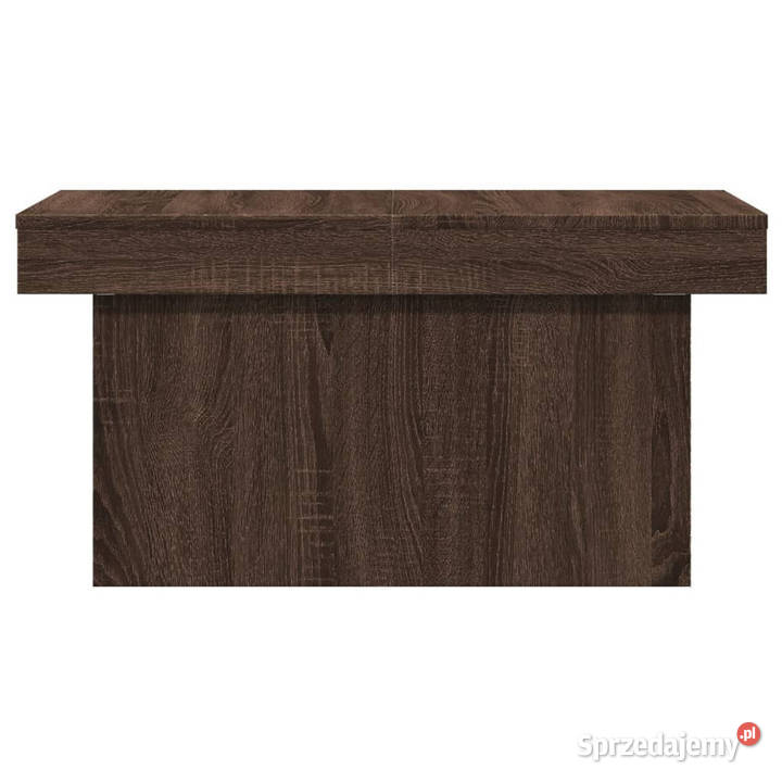 Stolik kawowy brązowy dąb 100x55x40 WM840876 Meble