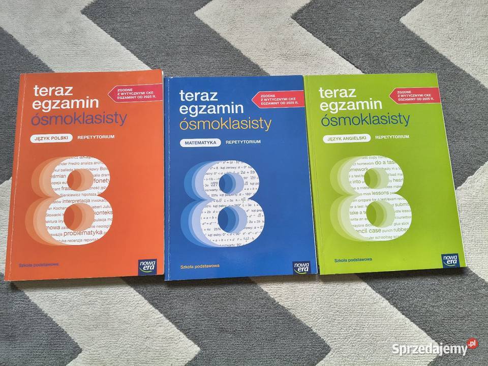 Zestaw do egzaminu ósmoklasisty Teraz egzamin Końskie sprzedam