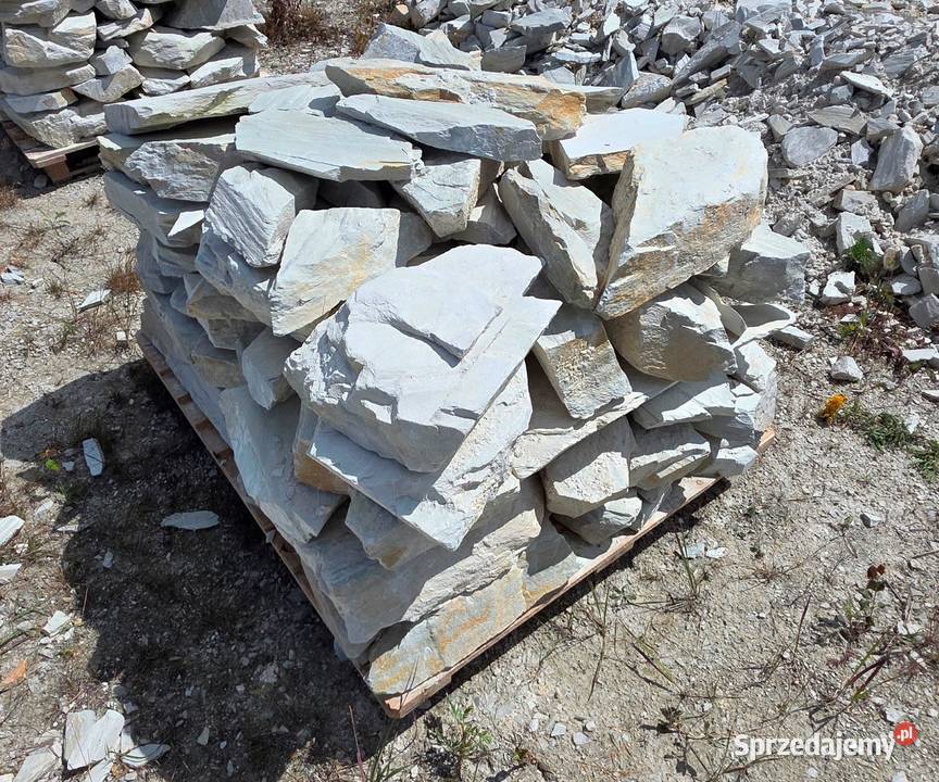 Kamień na skalniak Alpine White jasny kamień do Bielawa sprzedam