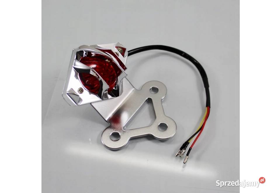LAMPA MOTOCYKLOWA TYLNA CUSTOM BOBBER CAFE RACER Kierunkowskazy Sosnowiec