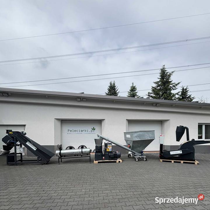 WYTWÓRNIA GRANULATÓW 800h WŁASNA TRAWOKULKA nieuszkodzony Maszyny do obróbki i pakowania Bielsk Podlaski