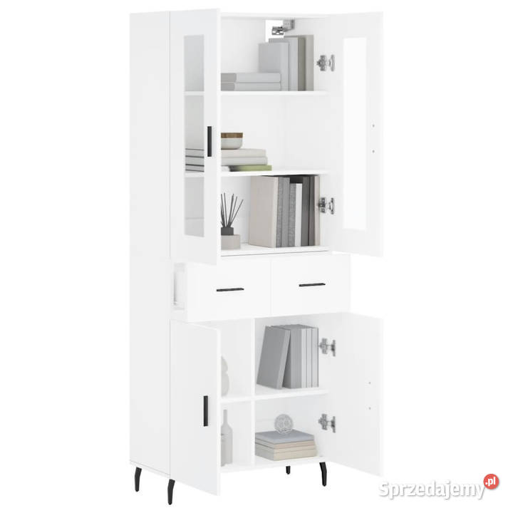 Witrynka biała 695x34x180 materiał Warszawa