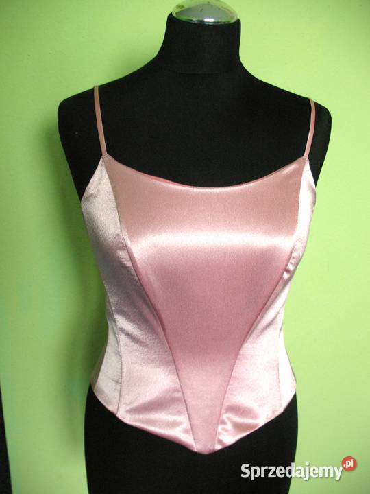 Bluzka krótka gorset 38 M biust 84