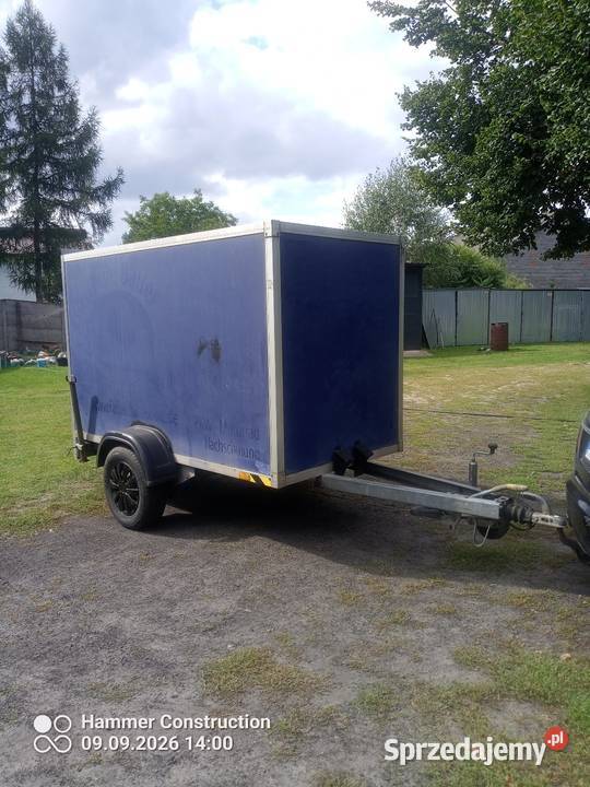 Sprzedam Przyczepkę kontener Dmc 800