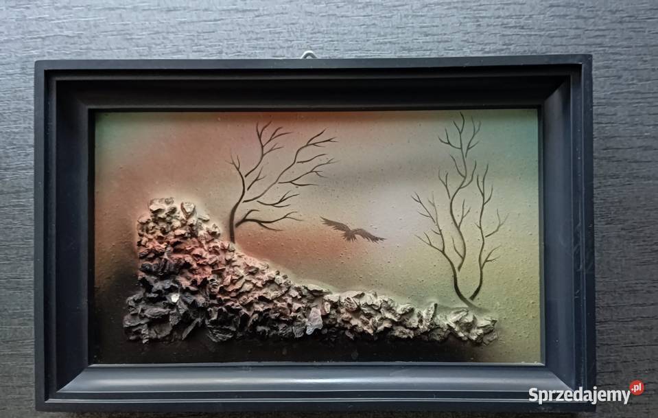 Obrazek olejny Skała małopolskie Kraków