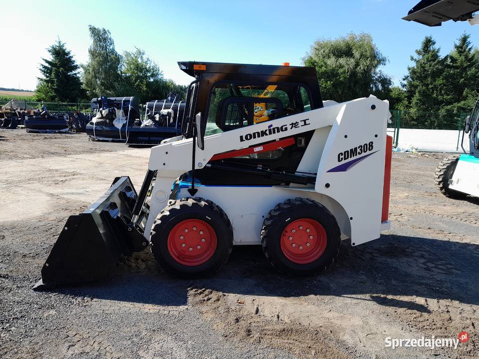 ŁADOWARKA CZOŁOWA BURTOWA LONKING CDM308 BOBCAT Koparki