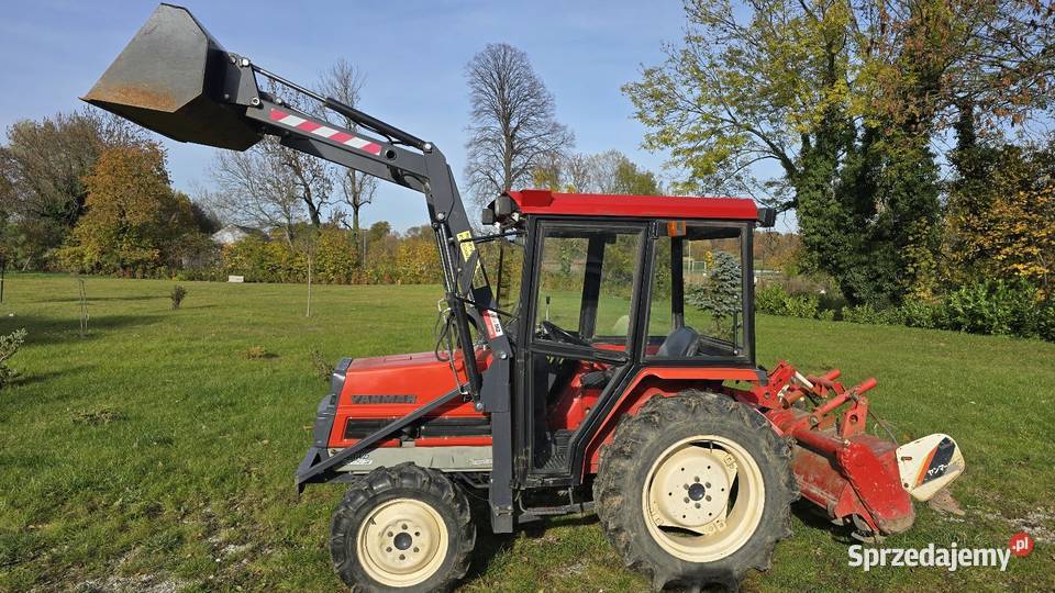 Mini traktorek Yanmar fx 255 TUR kabina Napęd 4x4 Świdnica