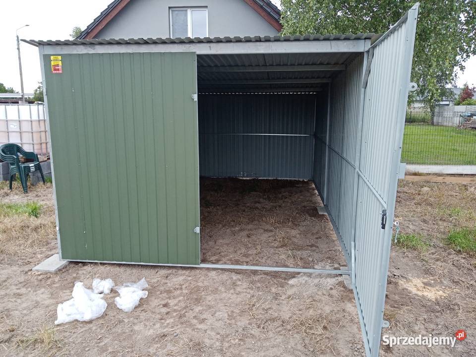 GARAŻE blaszane 3x6 PRODUCENT OGÓLNOPOLSKI Radomsko
