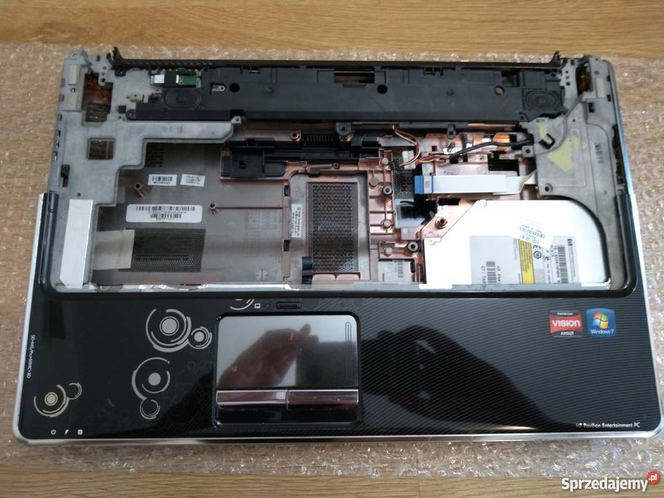 Palmrest klawiatura napęd kadłubek HP Pavilion wielkopolskie Poznań