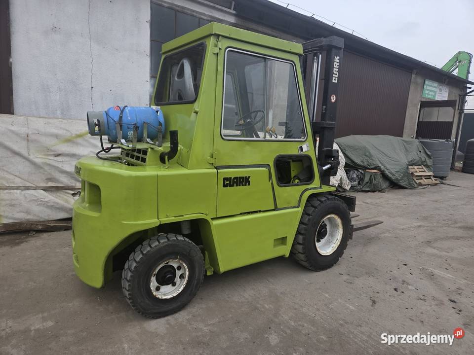 Wózek Widłowy CLARK 35 Tona C500 Y70 LPG Wolny Piszczac