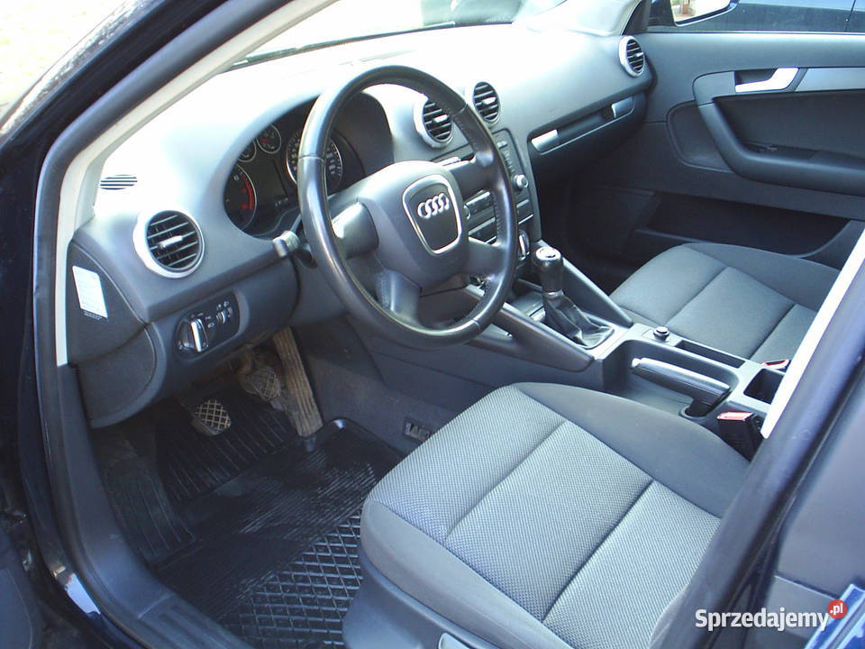 Audi A3 125 Niski przebieg 135340 BEZWYPADKOWY klimatyzacja Zielona Góra