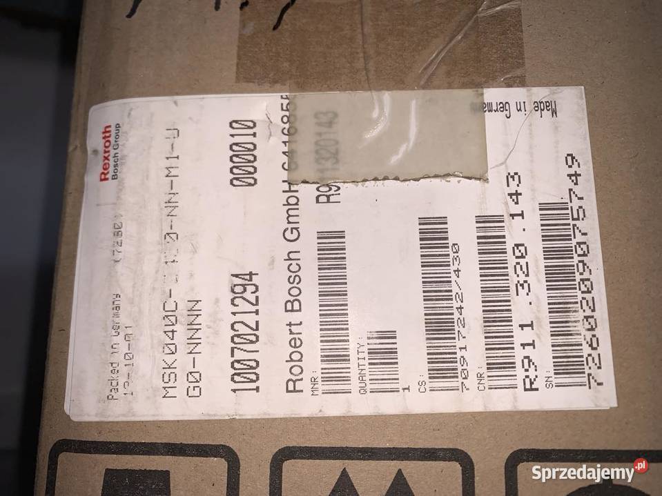 Rexroth R911320143 MSK040C 0450 NN M1 UG0 NNNN