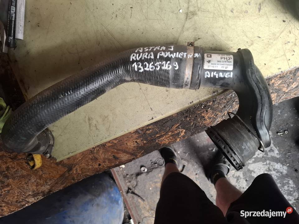 OPEL ASTRA J 14 turbo A14NET rura powietrza Kielce