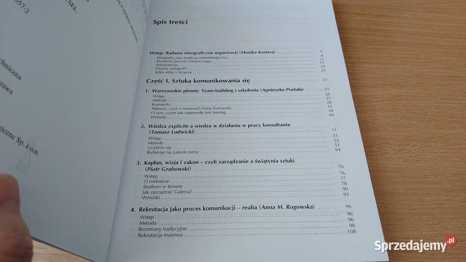 Etnografia organizacji badania polskich firm i Gdańsk