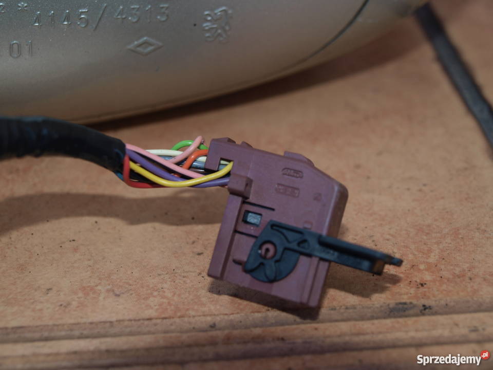 Peugeot 407 Coupe lusterko prawe elektryczne lusterka zewnętrzne