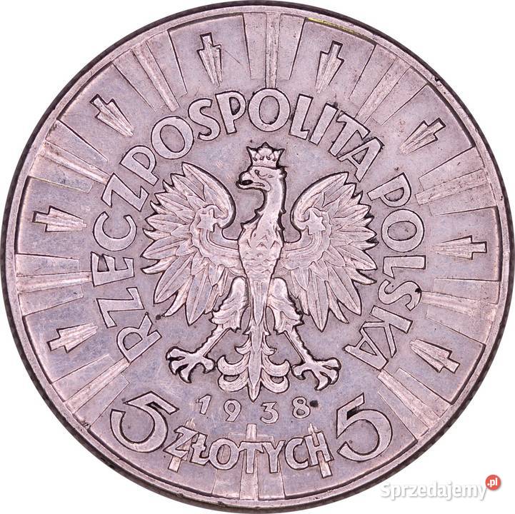 Monety 2 RP Romuald Traugutt Bronisław Piłsudski Numizmatyka Kudowa-Zdrój