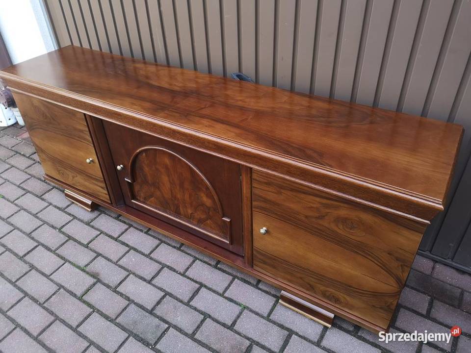 Komoda ARTDECO Niska Orzech RTV Solidna 186 wielkopolskie Swarzędz