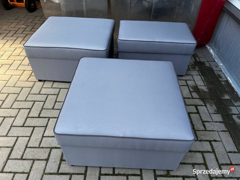 Pufa ogrodowa ze schowkiem Kliny