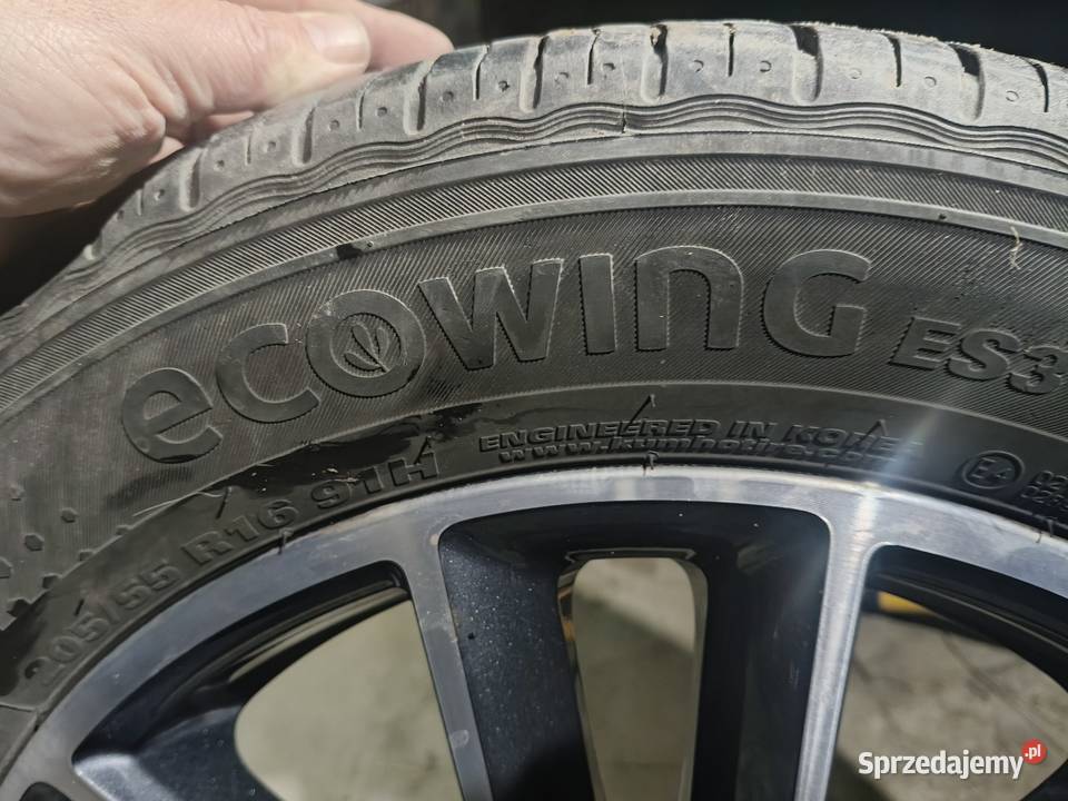 Sprzedam oryginalne felgi z oponami 16 Dacia śląskie Czeladź